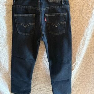 Levi's Boys Deep Indigo Straight Jeans